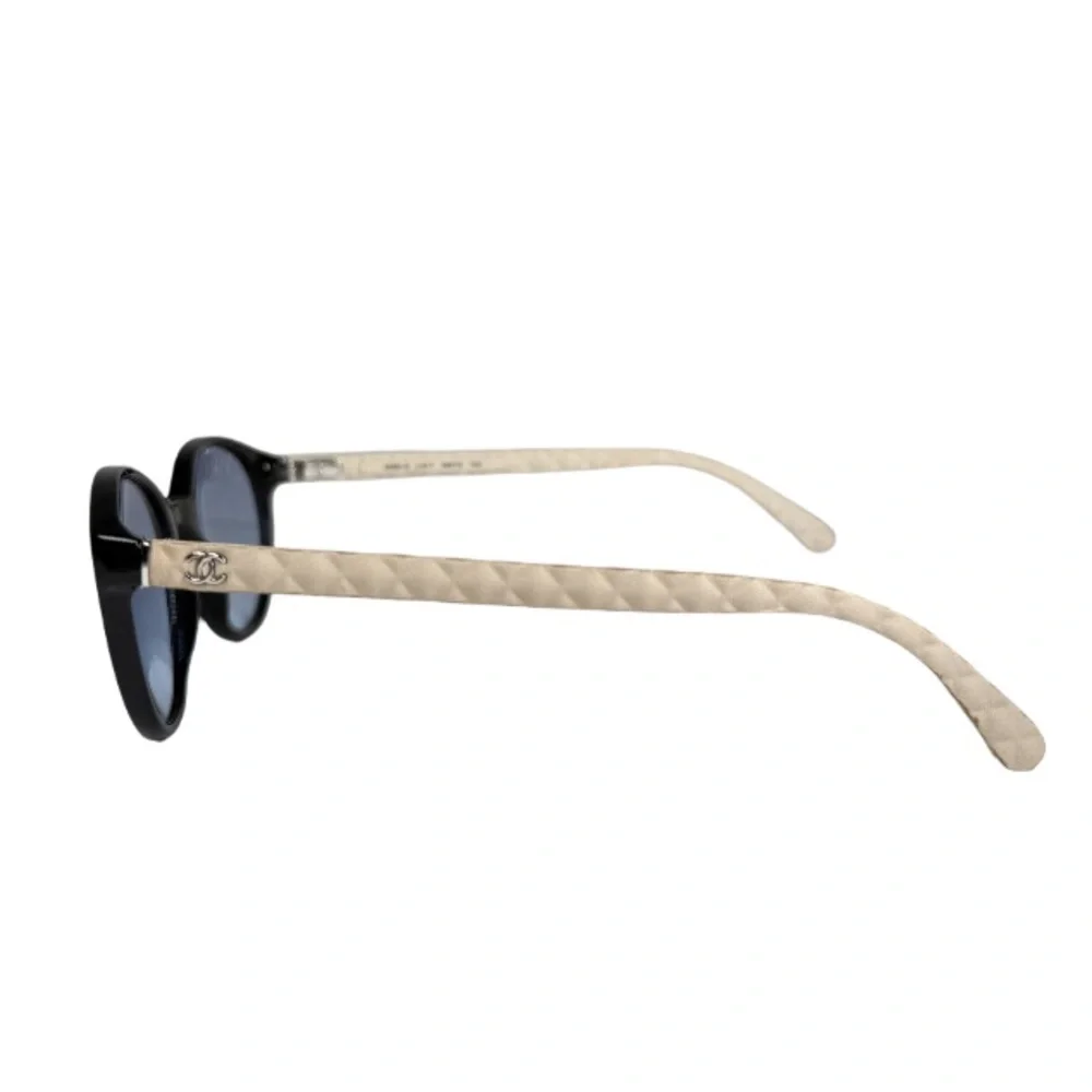 CHANEL | Eye Glasses Frames Quilted Leather Luxury Italian Classic CC Rare Posh